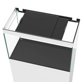 Vista de la tapa corredera del acuario con mesa Waterbox Eden 30