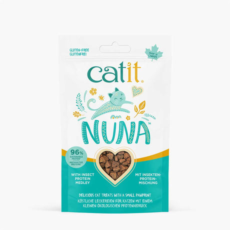 Snacks Catit Nuna – Snacks a Base de Proteína de Insecto para Gatos