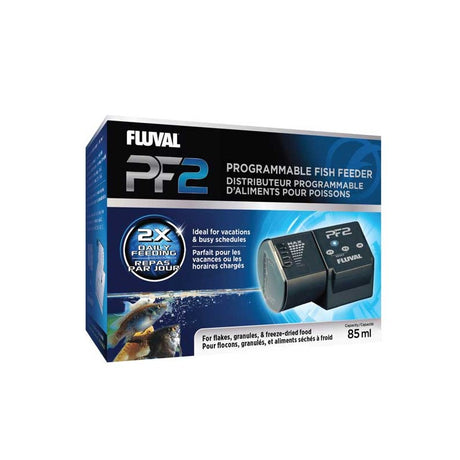 Caja del ALIMENTADOR PROGRAMABLE PARA PECES FLUVAL PF2