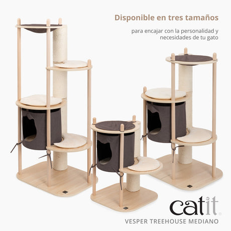 Árbol rascador para gatos Catit Vesper Treehouse