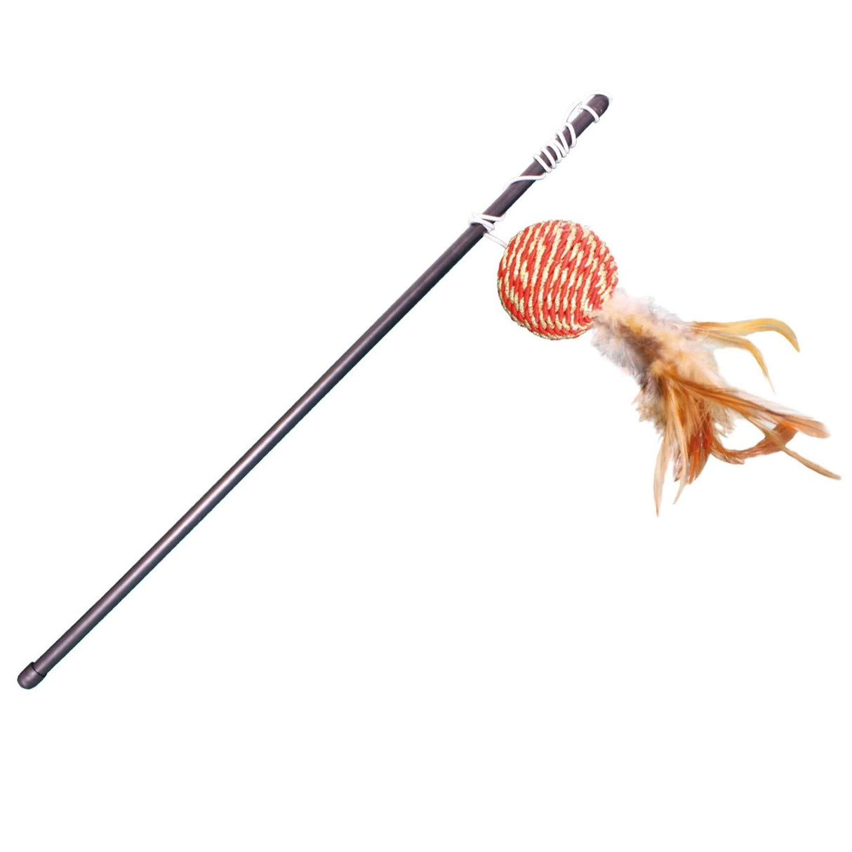 Juguete para gatos con varilla «la bolita» (36 cm) - CH2021