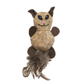 Juguete gato de corcho para gatos (15 cm) - CPW1061