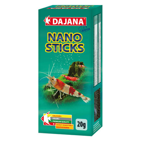 Alimento NANO STICKS de DAJANA empaquetado