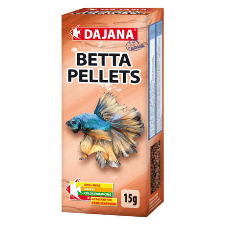 Alimento BETTA PELLETS de DAJANA 15 gramos