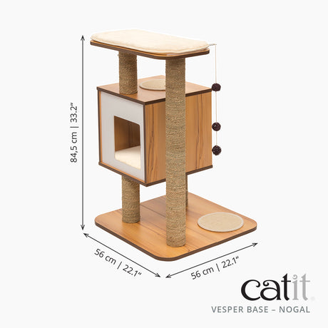 Árbol rascador para gatos Catit Vesper Base