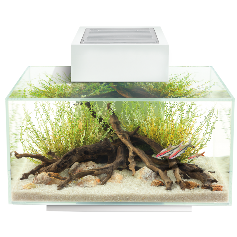 acuario fluvar edge 23 litros blanco