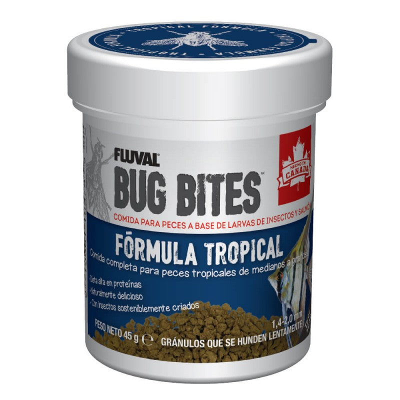 Bug Bites para peces tropicales 45 gramos