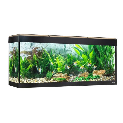 acuario fluval roma 240  roble