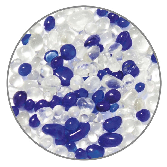 Grava de cristal mix azul (6 mm) - GR21