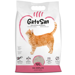 Arena sanitaria de bentonita GatoSan  (10 l) - GTS1