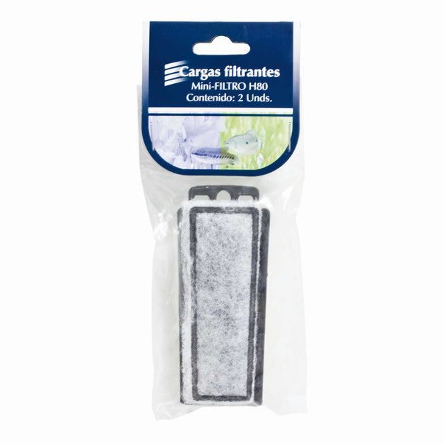 Carga de carbón activo para filtro A1000 AQUA EXCEL - H80C
