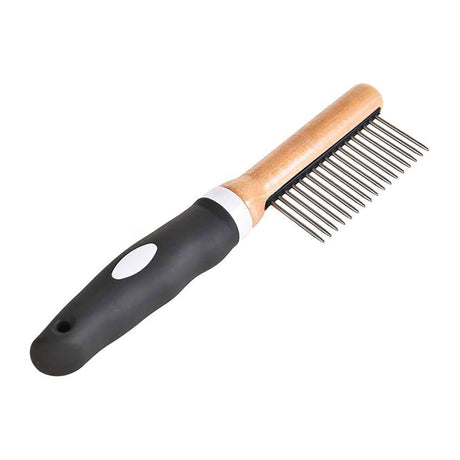 Peine grueso de bambú XT-DOG (21.2 cm) - HDC341
