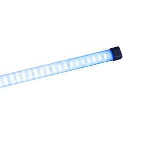 Tira led azul con carcasa rígida