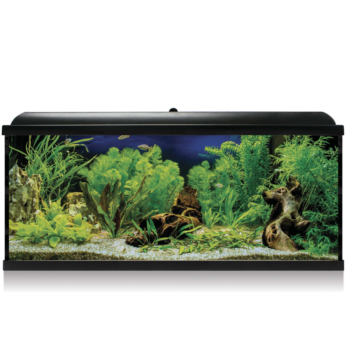 Acuario kit aqua led pro 130 negro