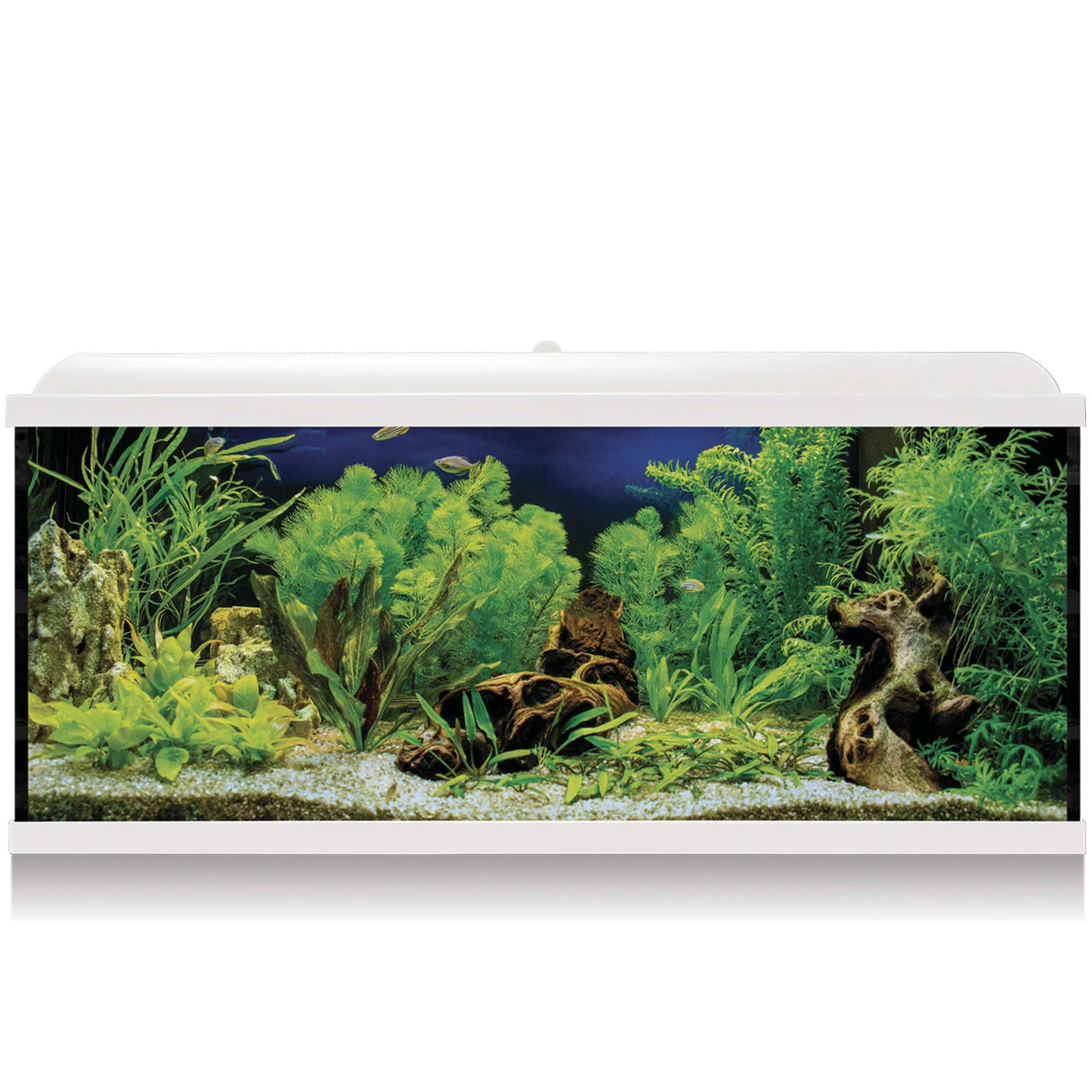 Acuario kit aqua led pro 130 blanco