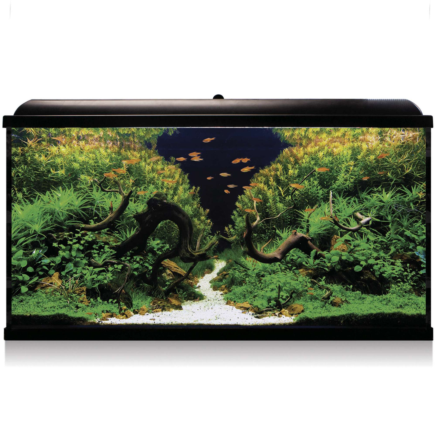 acuario kit aqua led pro 300 negro 