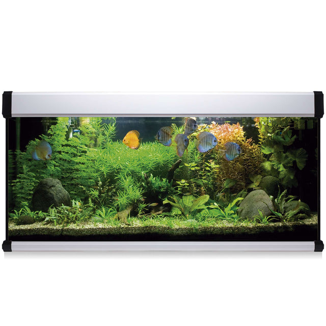 acuario kit aqua lux pro de 240 litros blanco