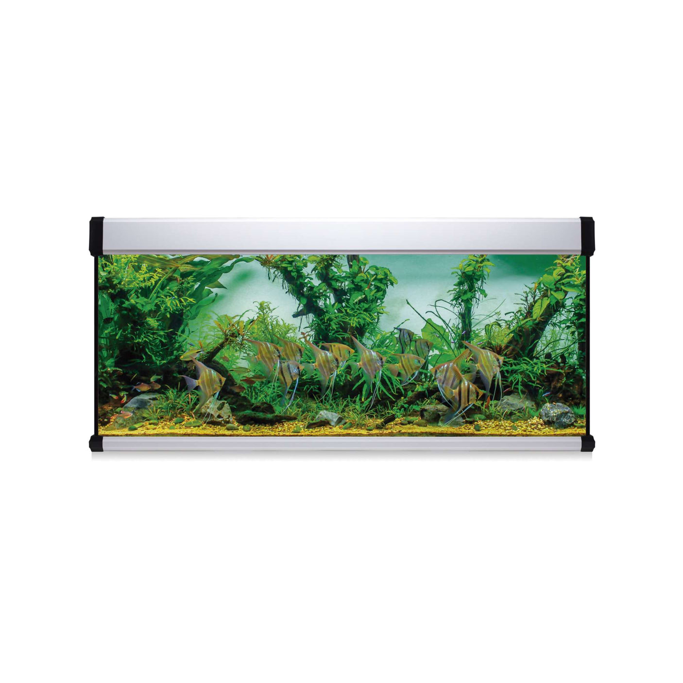 acuario kit aqua lux pro de 450 litros blanco
