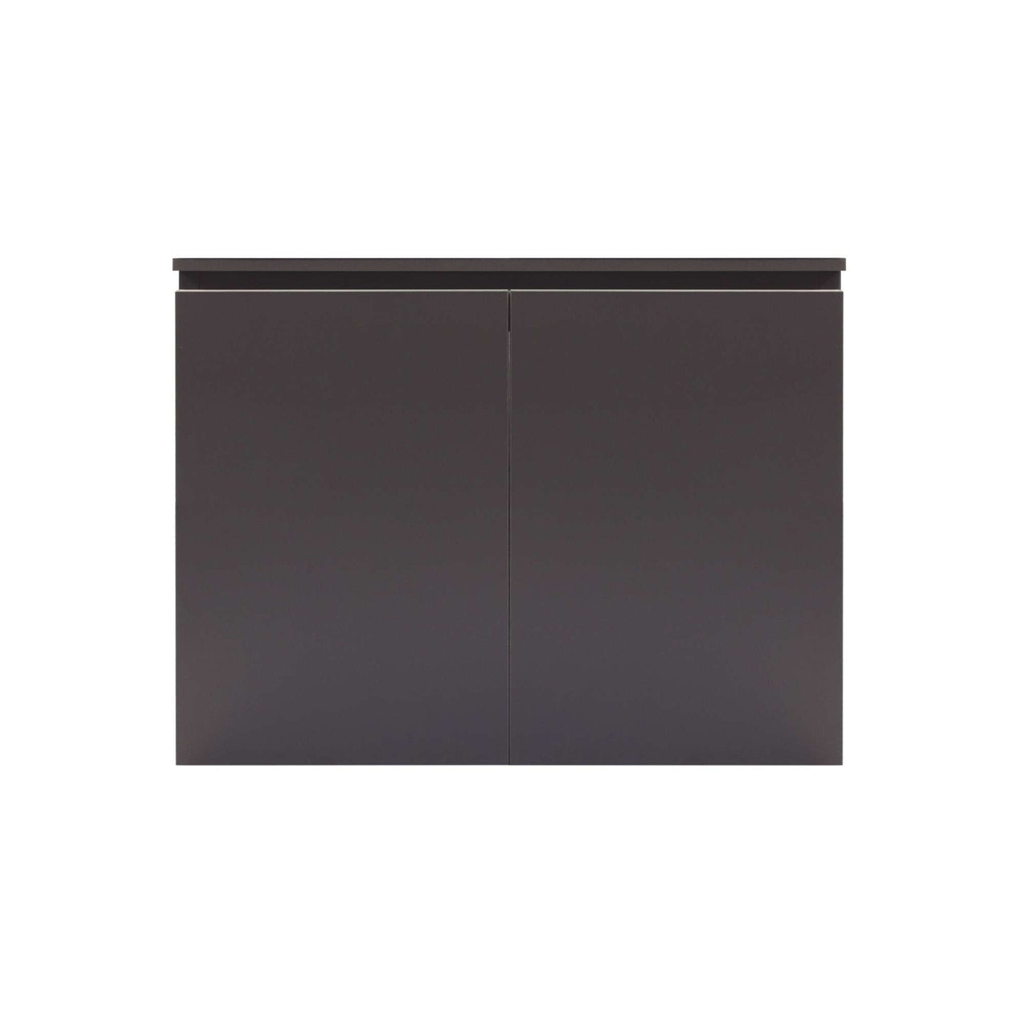 Mesa de color negro para acuarios de 168 y 200 litros frontal
