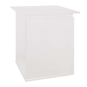 Mesa blanca para acuarios de 25 a 45 litros 