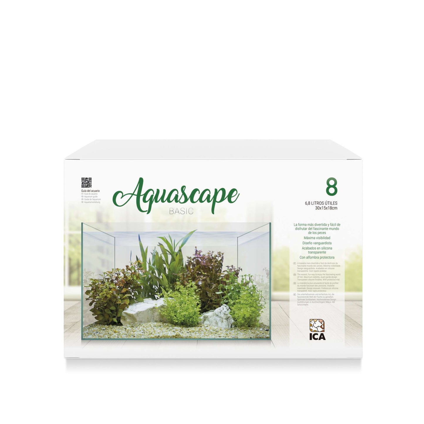 kit de acuario Aquascape Basic