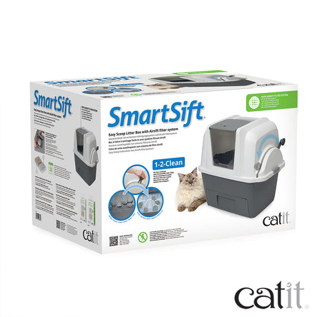 Arenero Auto Limpiable para gatos Catit Smartsift