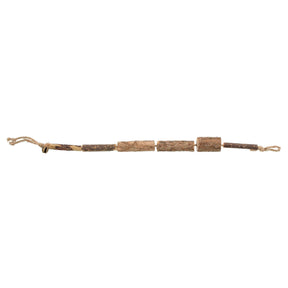 Juguete palo natural de matatabi con cuerda para gatos (40 cm) - JGM12