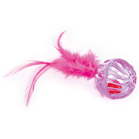 Juguete bolas con plumas Premier CAT (12 uds.) - JPC1009