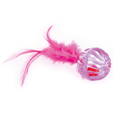 Juguete bolas con plumas Premier CAT (12 uds.) - JPC1009