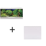 Acuario kit aqua led pro 130 blanco y mueble blanco