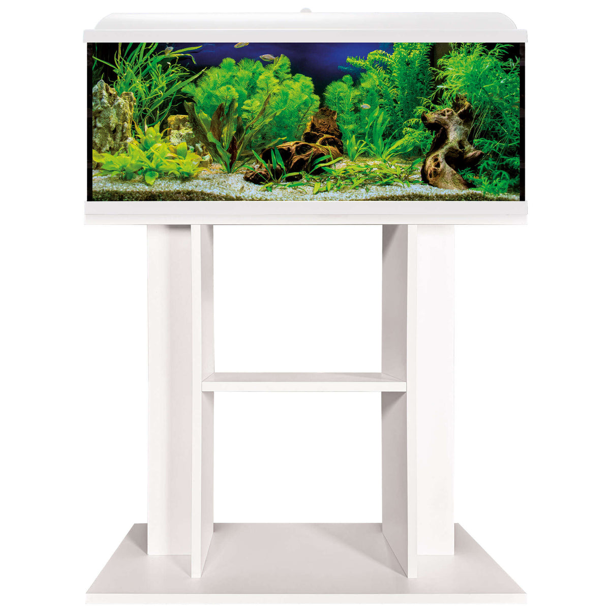 Mesa blanca para acuarios AQUA STAND CLASSIC 99,7 cm