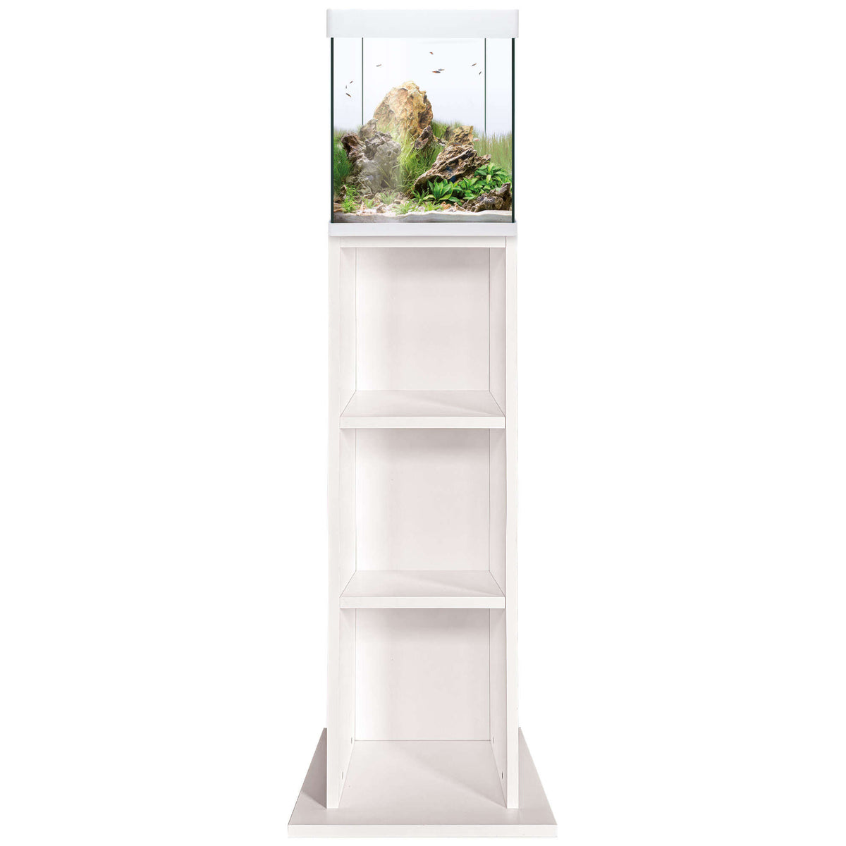 Mesa blanca para nano acuarios AQUA STAND CLASSIC 29,8 cm