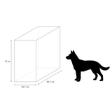 Mesa negra para acuarios AQUA STAND PREMIUM 99,7 cm
