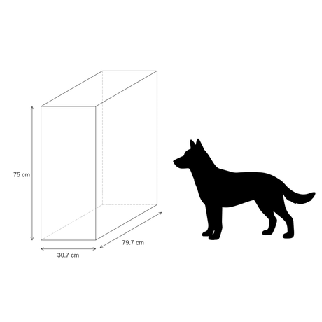 Mesa para acuarios AQUA STAND CLASSIC 79,7 cm