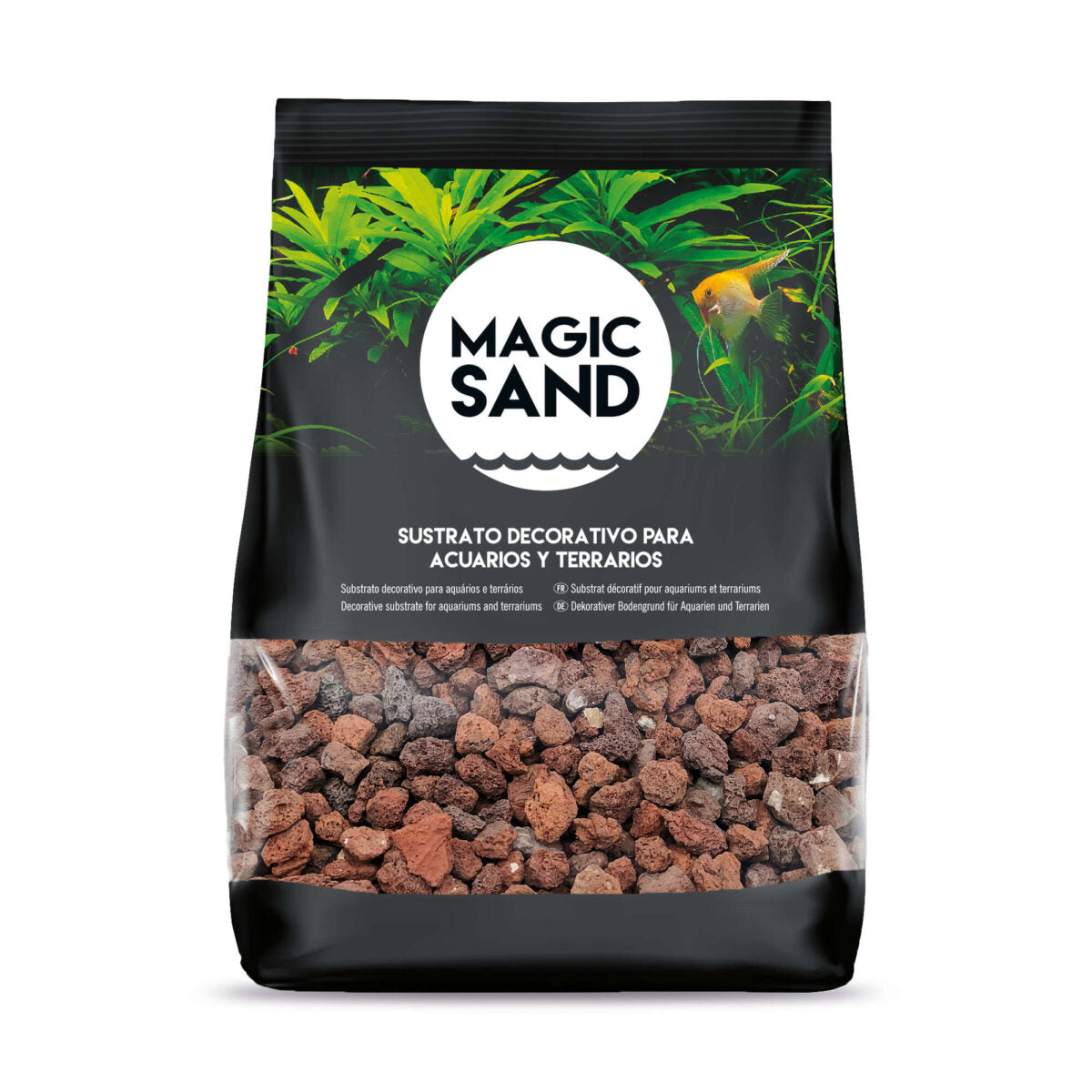 Grava volcánica roja MAGIC SAND (2-6 mm)