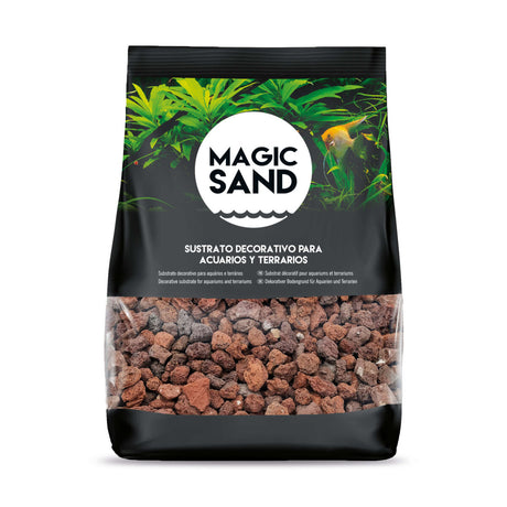 Grava volcánica roja MAGIC SAND (2-6 mm)
