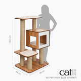 Árbol rascador para gatos de razas grandes Catit Vesper High Base Gigante