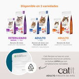 Pienso para gatos quisquillosos Catit Recipes - Receta de Aves para ADULTO