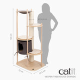 Árbol rascador para gatos Catit Vesper Treehouse