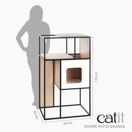 Mueble rascador para gatos Vesper PATIO